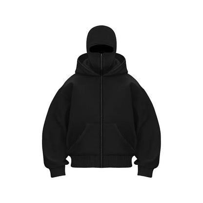 Hooded Head™ Zipped Hoodie (Unisex)