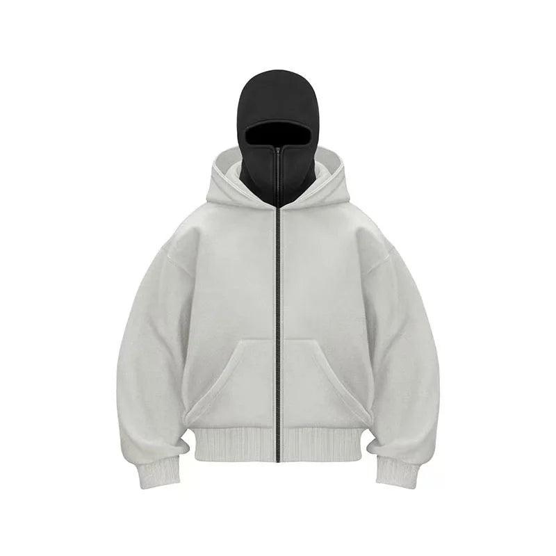 Hooded Head™ Zipped Hoodie (Unisex)
