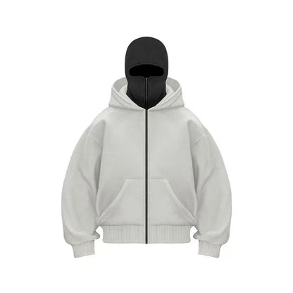 Hooded Head™ Zipped Hoodie (Unisex)